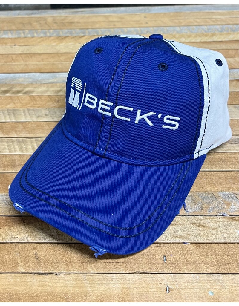 01411 Two-Tone Unstructured Twill Hat