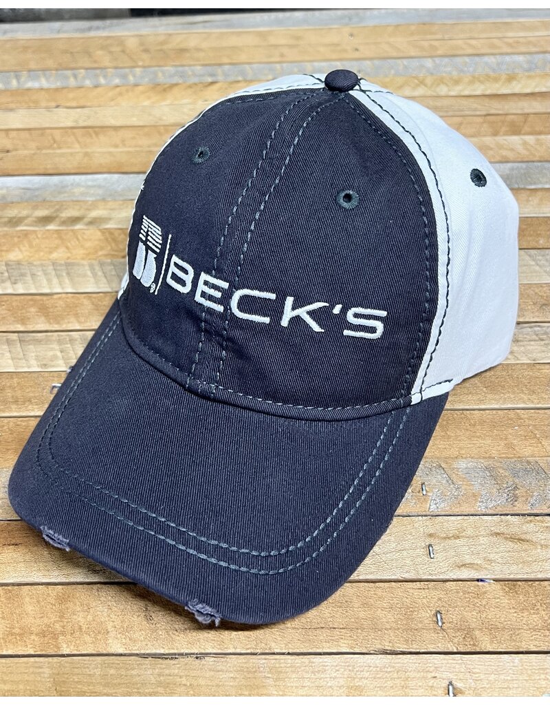 01411 Two-Tone Unstructured Twill Hat