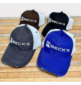 01411 Two-Tone Unstructured Twill Hat