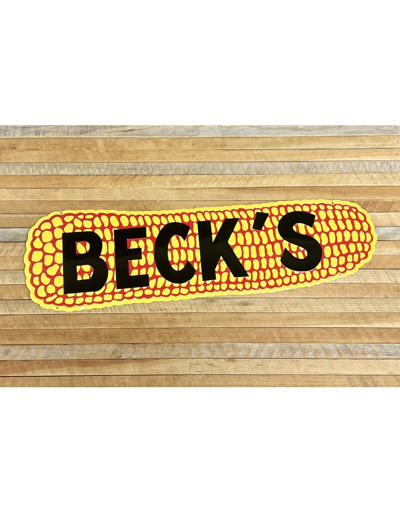 N/A 01792 Metal Ear of Corn Sign