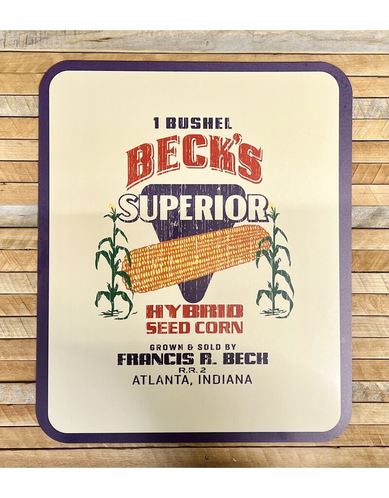 04816 Metal Seed Bag Sign