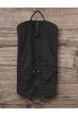 N/A 01977 Pebble Black Leather Garment Bag