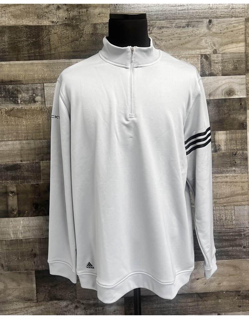 Adidas 02065 Men's Adidas ClimaLite French Terry 1/4 Zip