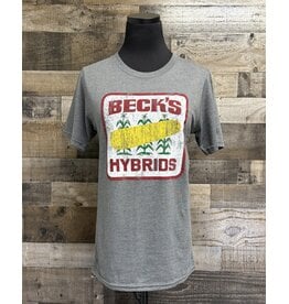 Bella+Canvas 01667 Distressed Vintage Logo S/S T-Shirt