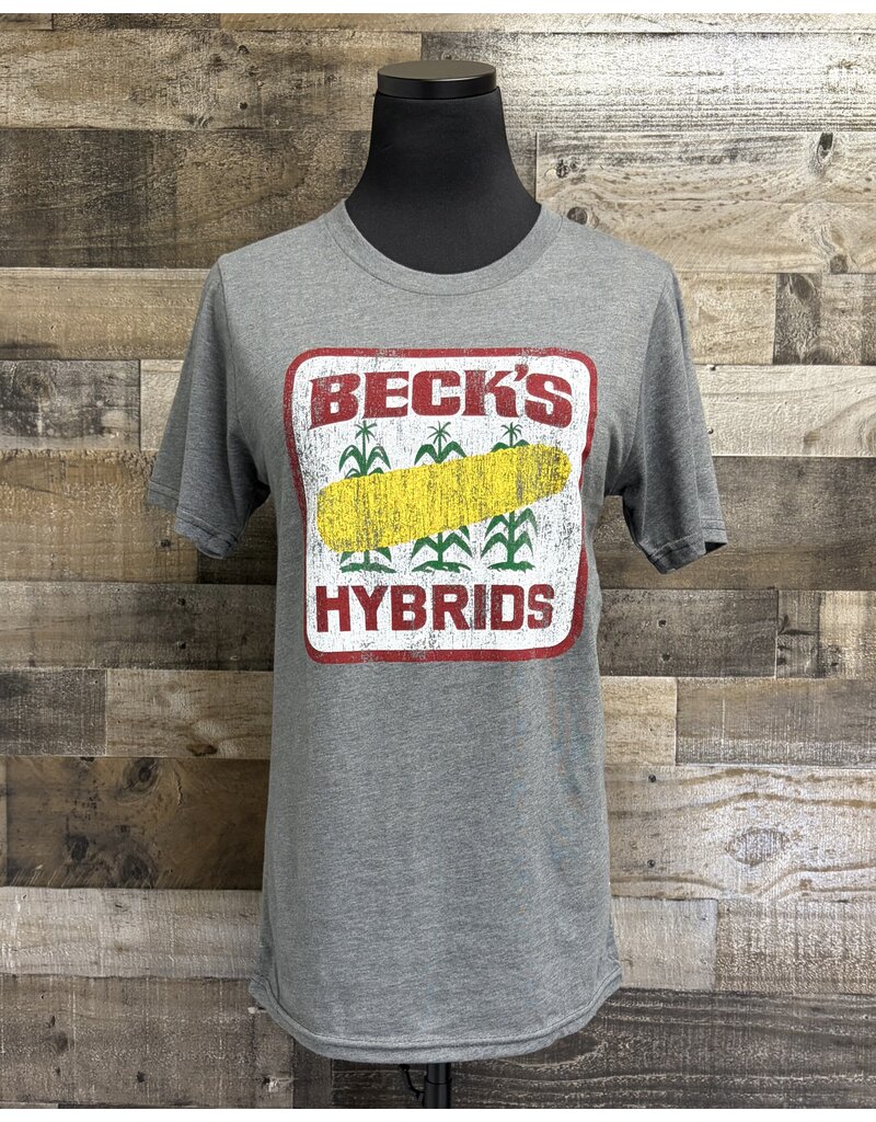 Bella+Canvas 01667 Distressed Vintage Logo S/S T-Shirt