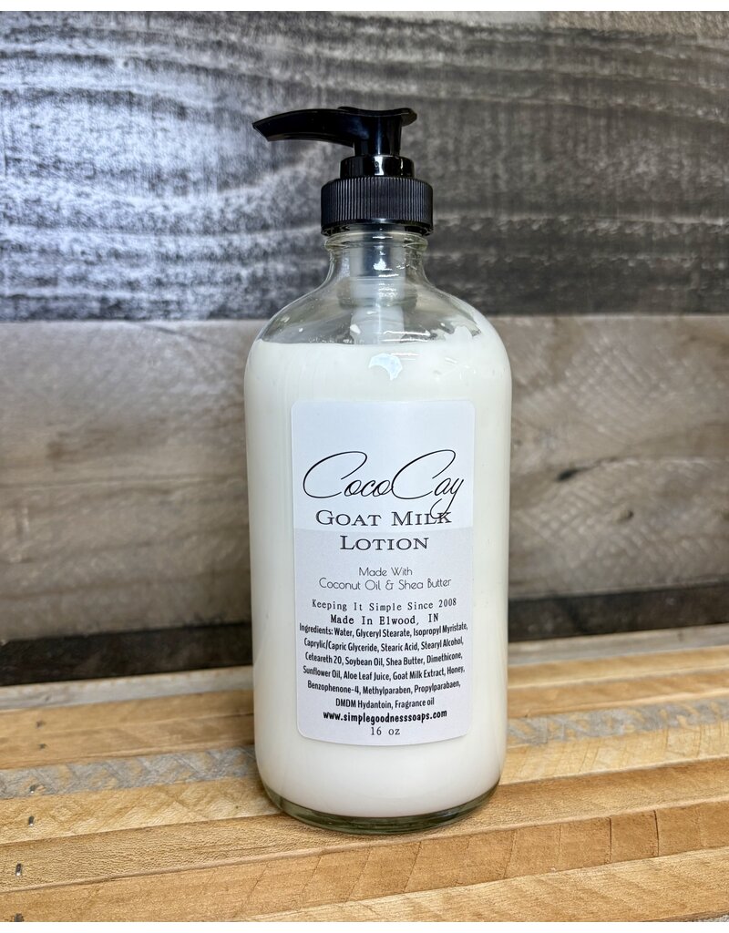 Simple Goodness 04963 Simple Goodness Lotion Glass Jar