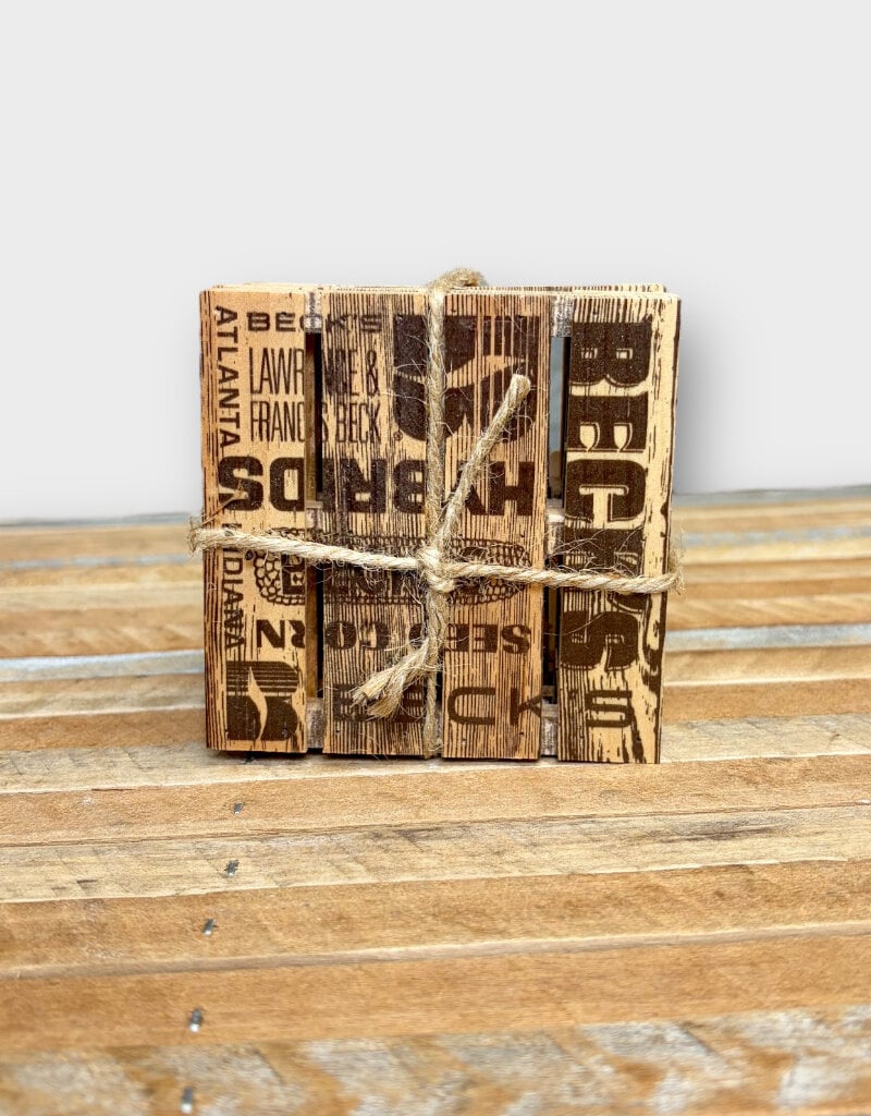 N/A 02241 Pallet Coaster Set