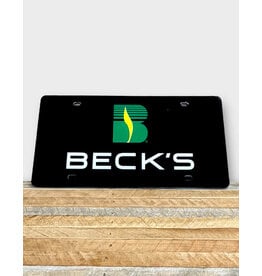 N/A 02136 Glossy License Plate