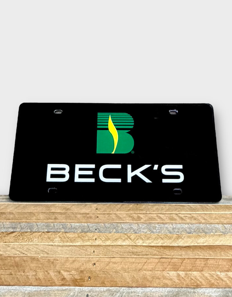 N/A 02136 Glossy License Plate