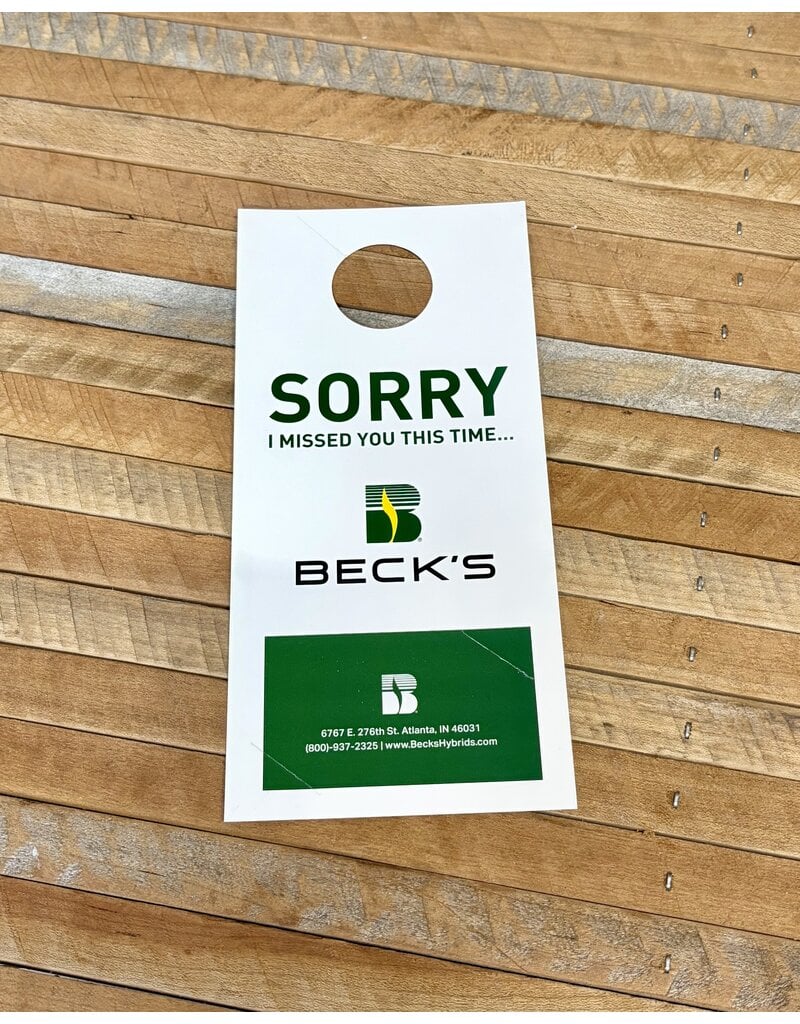 02191 Door Hanger (Dealer Promo)