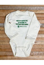 Rabbit Skins 04966 Rabbit Skins L/S Onesie Pack Diaper Bag