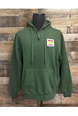 04971 White Bear Hoodie w/ Vintage Patch