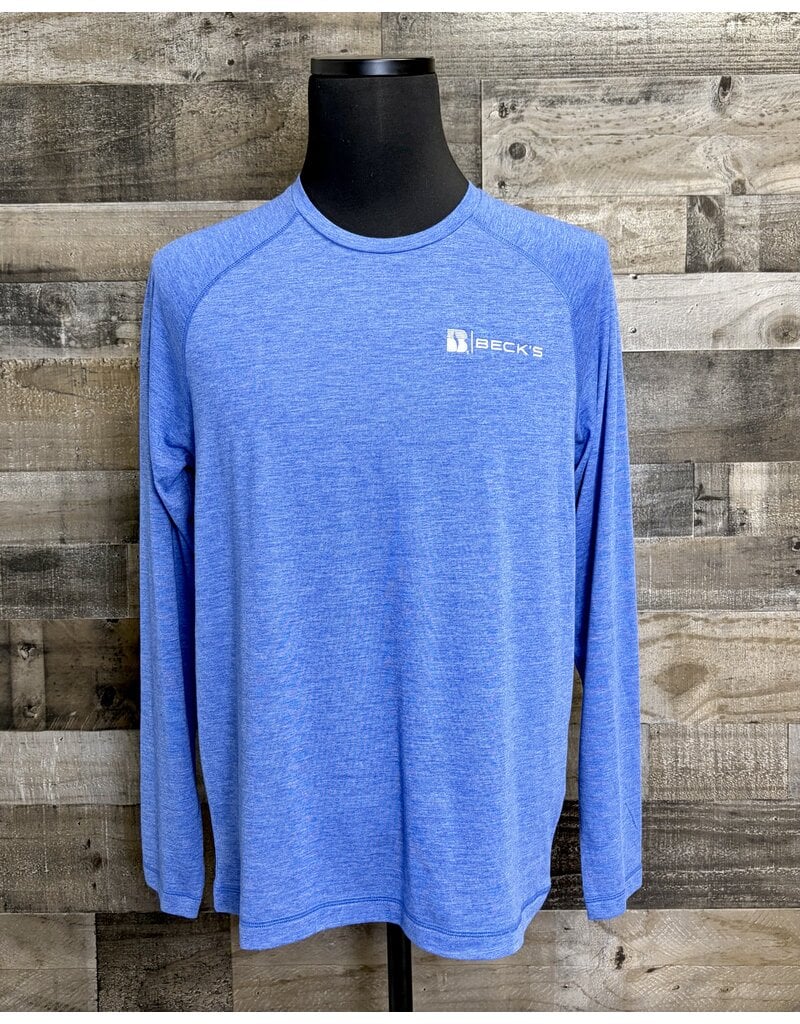 Sport-Tek 02552 Posicharge Tri-Blend Raglan L/S T-Shirt