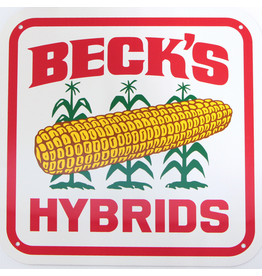 01335  12 x 12” Metal Vintage Logo Sign