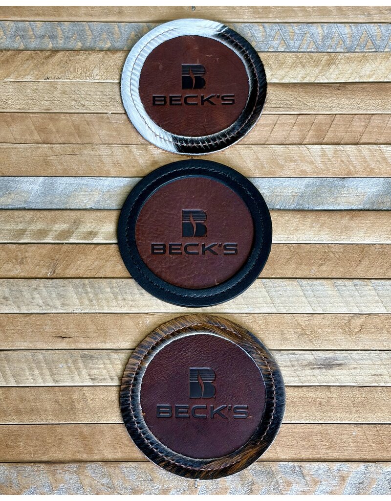 04913 Leather Coaster