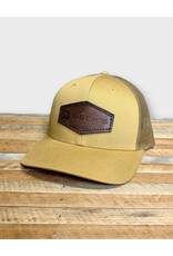 Richardson 04986 Richardson Leather Tonal Hexagon Patch Mesh