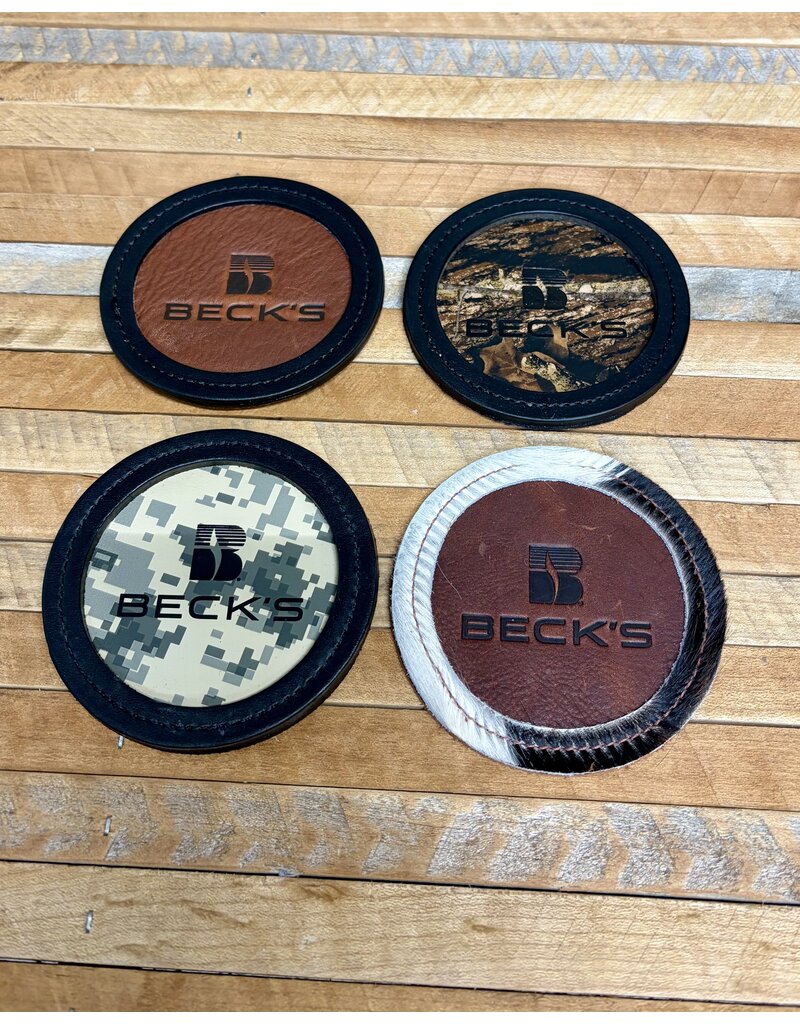 04913 Leather Coaster