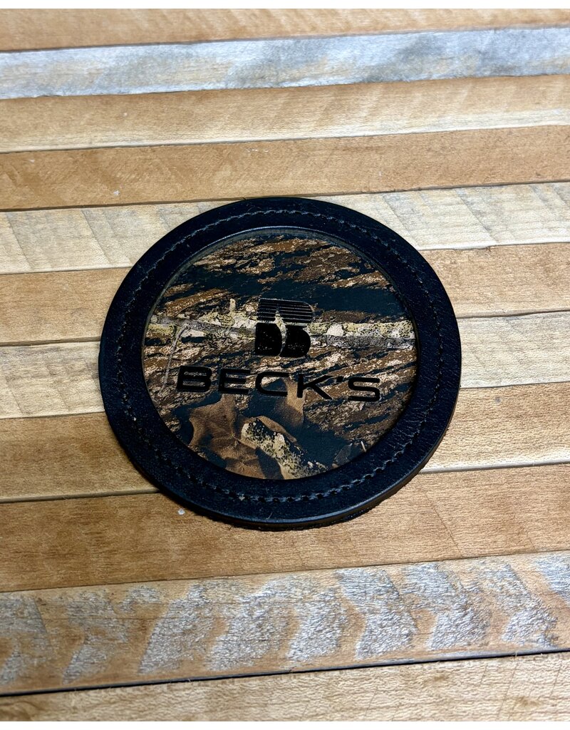 04913 Leather Coaster