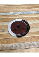 04913 Leather Coaster