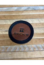 04913 Leather Coaster