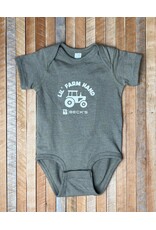 Rabbit Skins 04614 Lil Farm Hand w/ Tractor Onesie