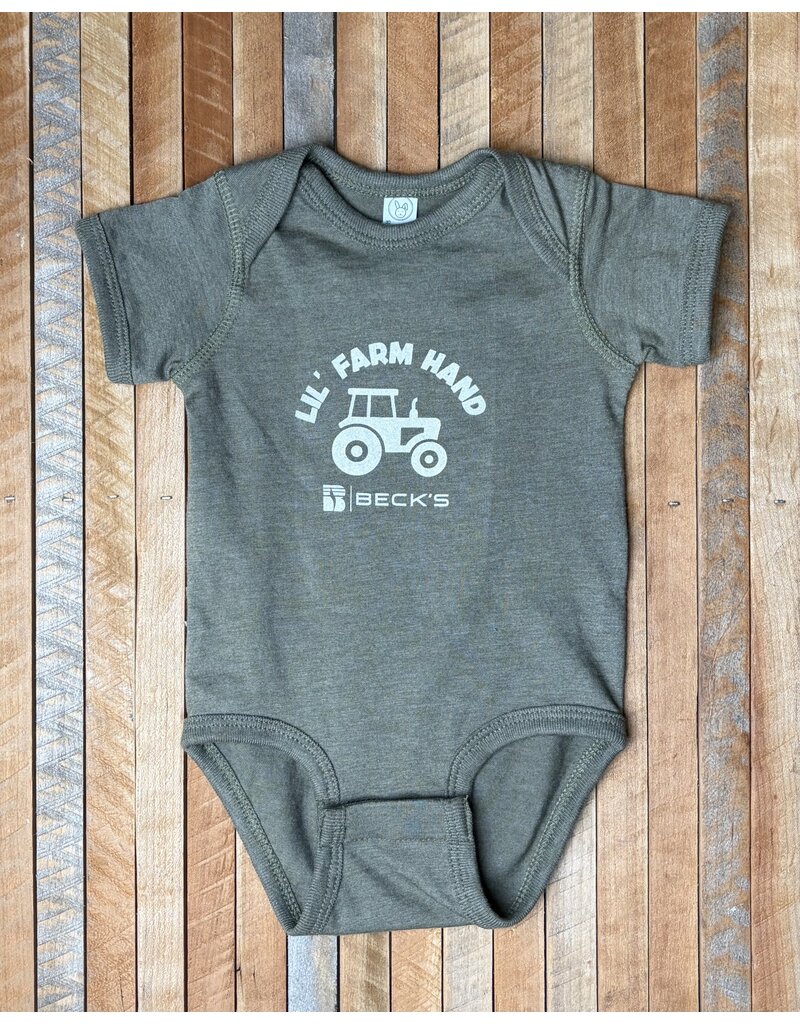 Rabbit Skins 04614 Lil Farm Hand w/ Tractor Onesie