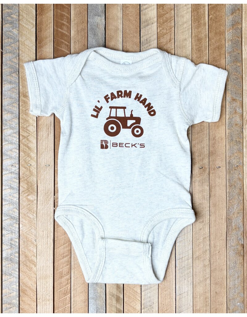 Rabbit Skins 04614 Lil Farm Hand w/ Tractor Onesie