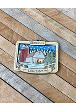 03615 USA Made Wood Ornament