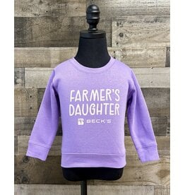 Rabbit Skins 04568 Toddler Crewneck Farmer's Daughter