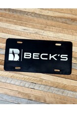 04314 Raised Plastic License Plate