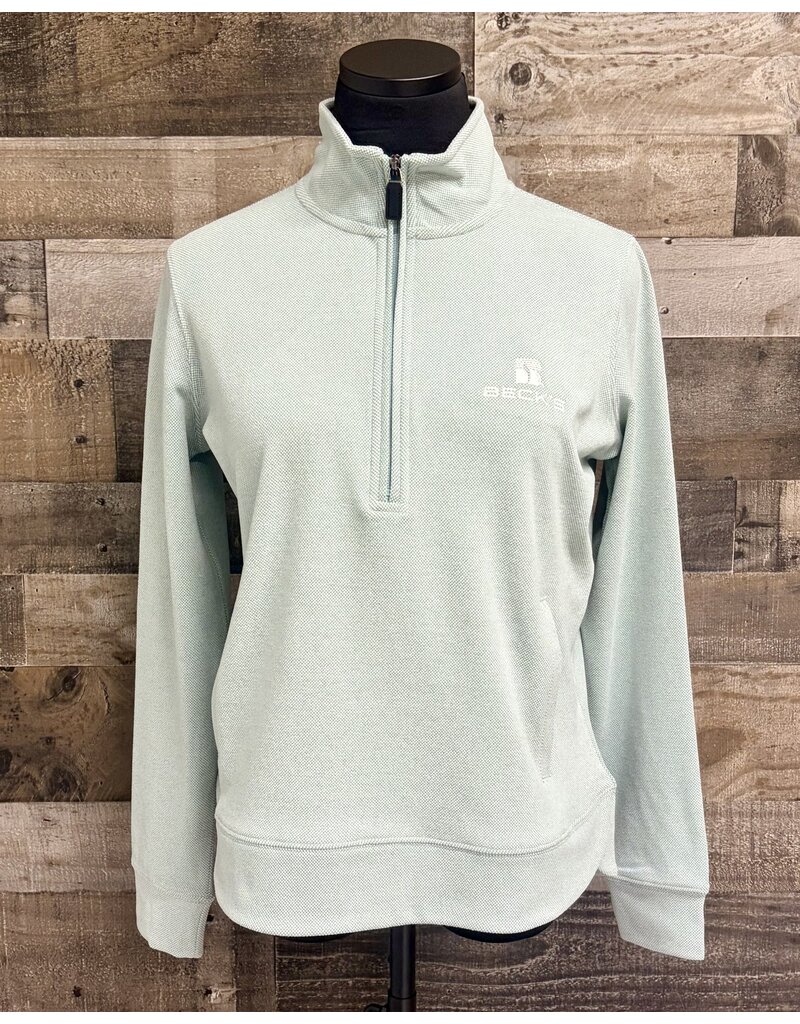 J. America 04515 J.America Women's Fleece 1/4 Zip Sweatshirt