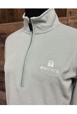 J. America 04515 J.America Women's Fleece 1/4 Zip Sweatshirt