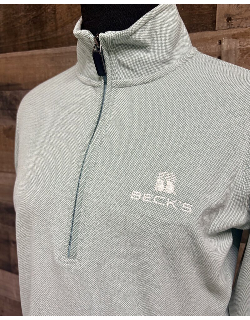 J. America 04515 J.America Women's Fleece 1/4 Zip Sweatshirt