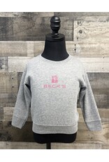 Rabbit Skins 04416 Toddler Crewneck w/ Glitter Logo