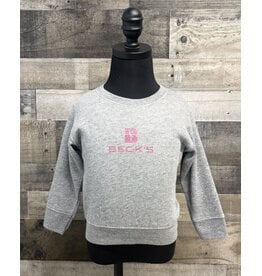Rabbit Skins 04416 Toddler Crewneck w/ Glitter Logo