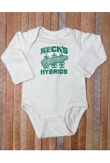 Rabbit Skins 04549 Rabbit Skins L/S Onesie w/ Vintage Logo