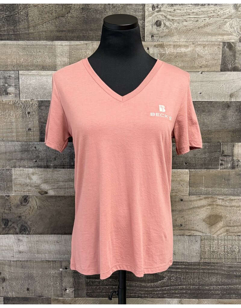 Bella + Canvas 04443 Women's Relaxed Triblend S/S V-Neck