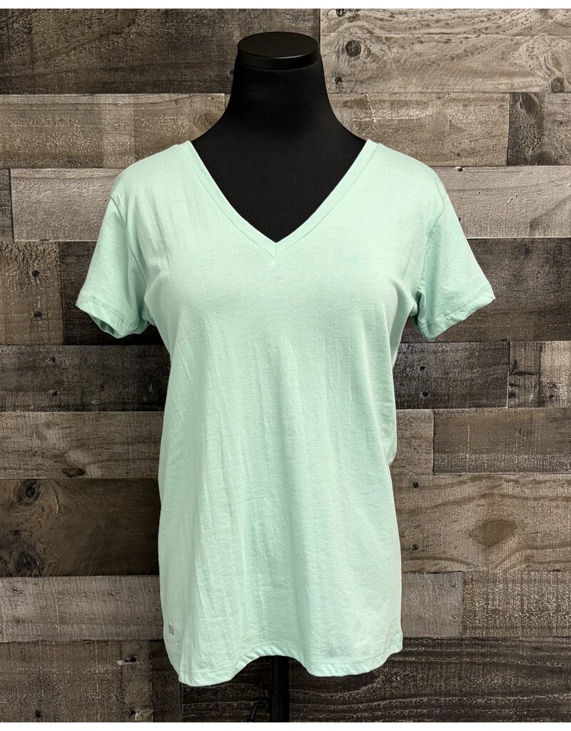 Bella + Canvas 04443 Women's Relaxed Triblend S/S V-Neck