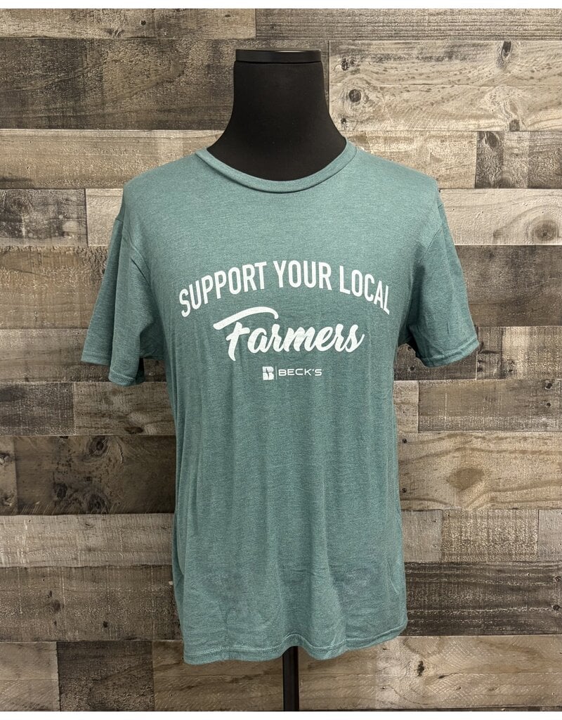 Hanes 04234 Support Your Local Farmer Shirt