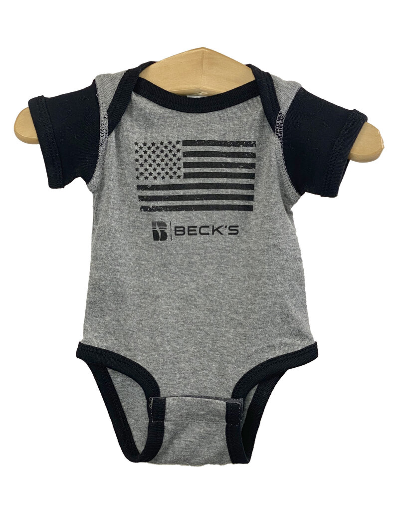 Rabbit Skins 03123 Infant Flag Onesie
