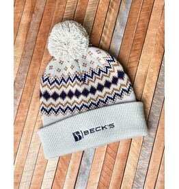 Port Authority 05021 Alpine Pom Beanie