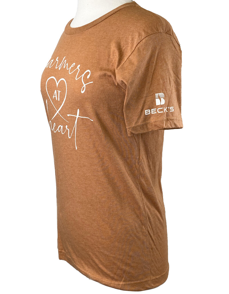 Bella + Canvas 03394 Farmers @ Heart T-Shirt