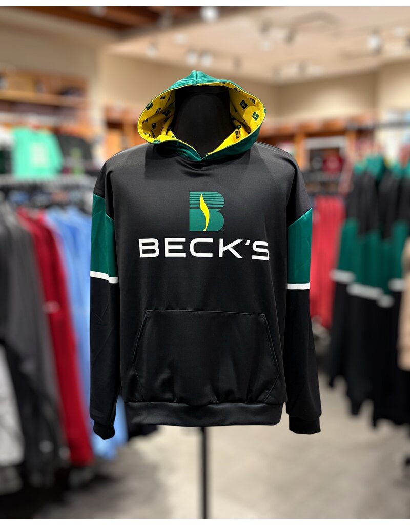 05042 Custom Colored Stacked Logo Hoodie