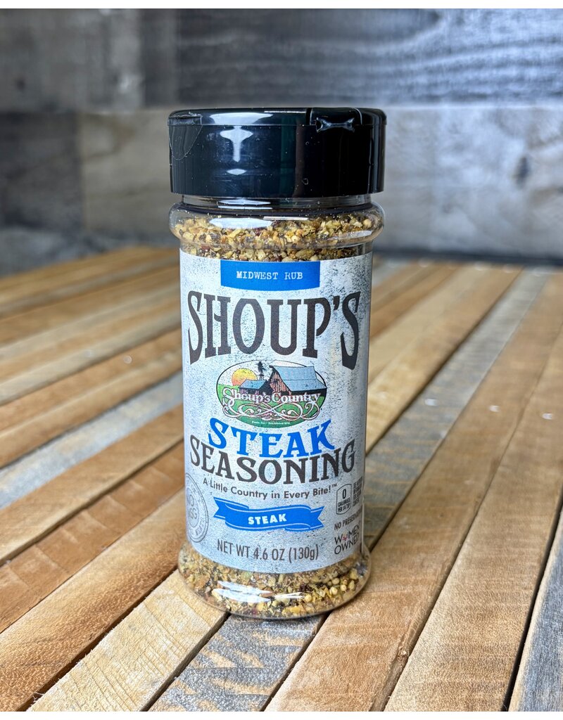 Shoups 03290 Shoup's Steak Seasoning 4.6 Ounce