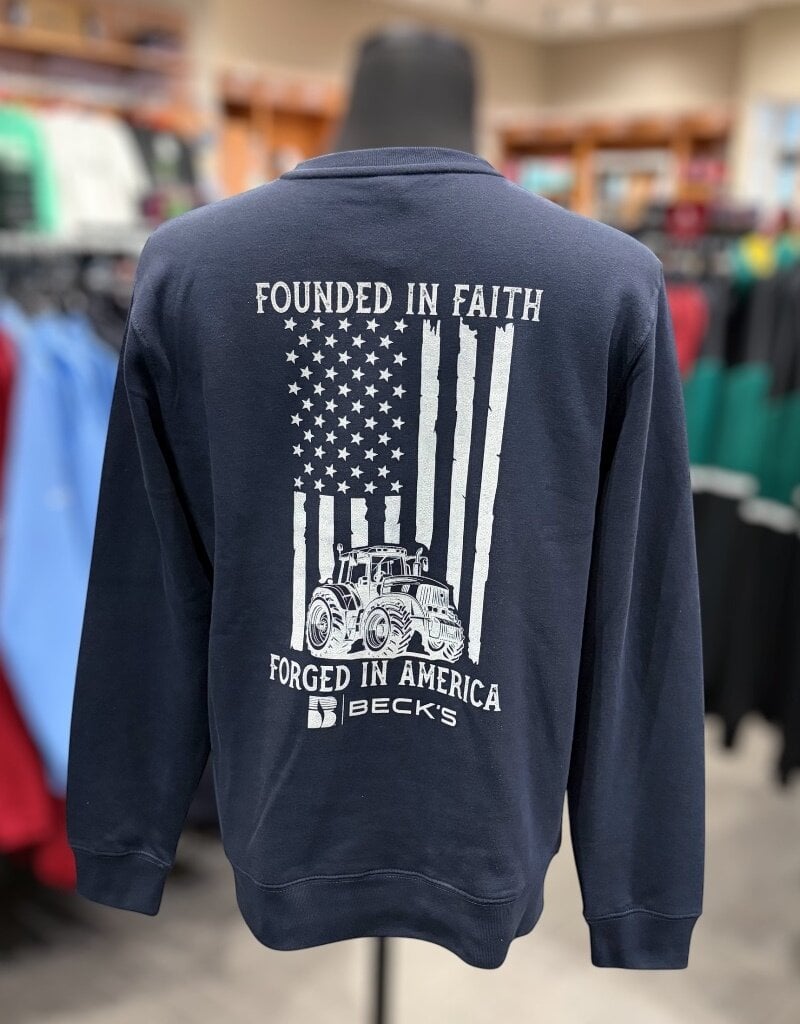 District 05093 District Crew Founded in Faith Flag & Tractor