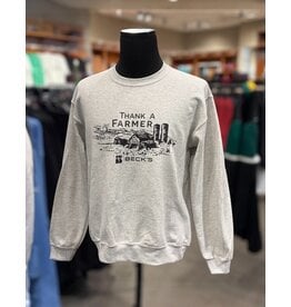 05073 Gildan Heavy Blend  Thank A Farmer Crewneck