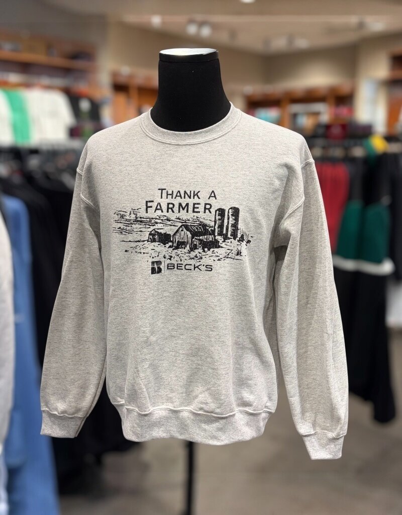 05073 Gildan Heavy Blend  Thank A Farmer Crewneck