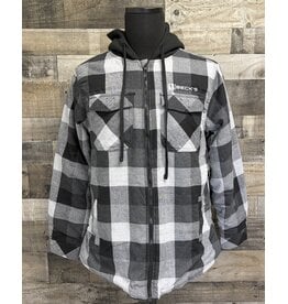 Burnside 03975 Burnside Quilted Flannel Hooded Jacket