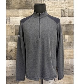 Adidas 03013 Men's Adidas Heathered 1/4 Zip