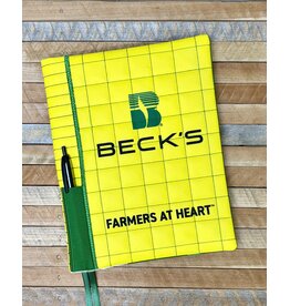 05132 Beck's Yellow Bag Notebook Cover